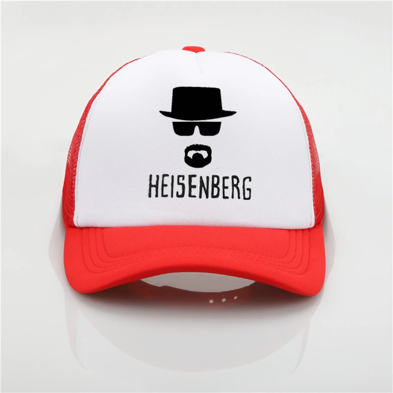 Модная шапка с сеткой Heisenberg с принтом бейсбольная кепка для мужчин wo мужская летняя трендовая Кепка новая молодежная Джокер Солнцезащитная шляпа пляжный козырек шляпа
