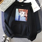 Толстовка Bakugou Katsuki мужская из чистого хлопка, Свободный пуловер в стиле аниме Моя геройская академия, модная повседневная кофта с круглым вырезом в стиле хип-хоп