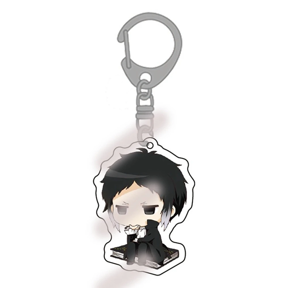 

Anime Bungou Stray Dogs Atsushi Acrylic Keychain 6 Styles Pendant Key Rings