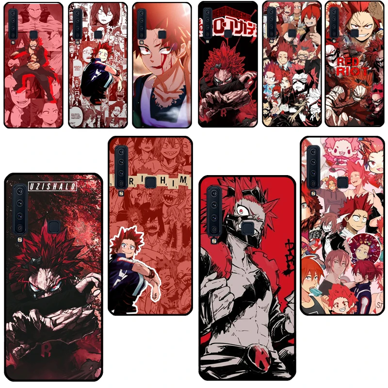 Eijiro Kirishima Red Riot Anime For Samsung Galaxy J7 J5 2017 A3 A5 J1 2016 J2 Prime A6 A8 A9 2018 J4 J6 Plus Phone Case