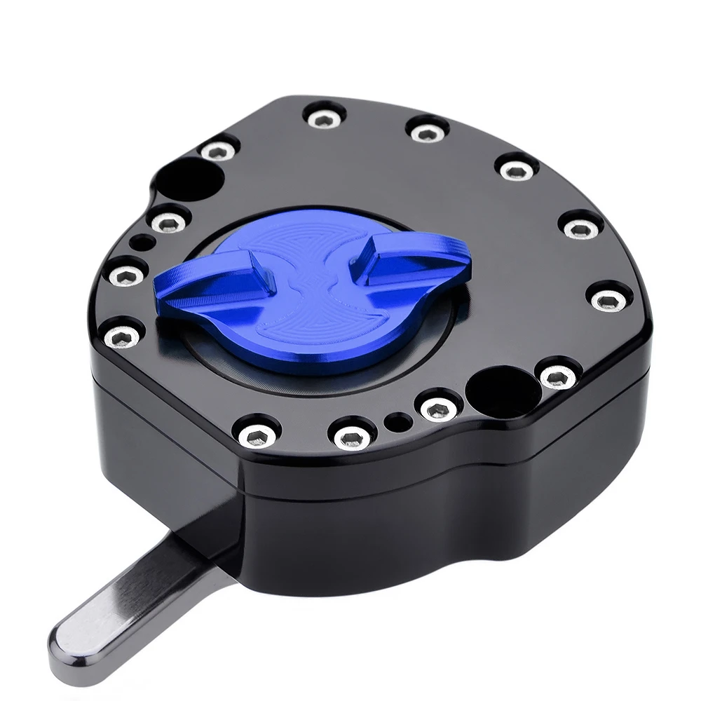 BJMOTO ЧПУ MT07 MT09 R3 R25 мотоциклов демпфер руля StabilizerLinear Обратный безопасности Управление Z800 Z900 Z1000 GSXR R1 R6 FZ1 - Цвет: Model 2 Damper