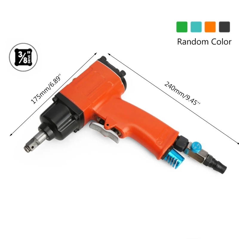 

Three-point Square Head 10H Pneumatic Wrench Trigger Tool Durable High Speed Straight Pneumatic Drill Machine for Drill G8TB