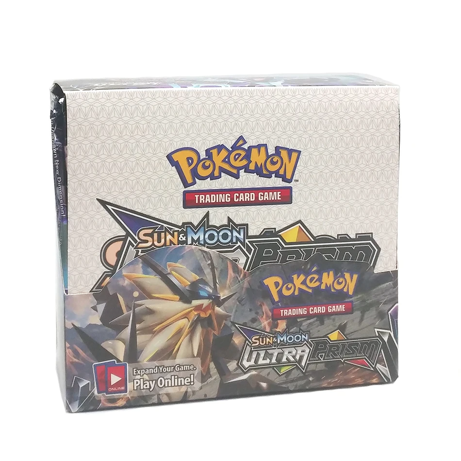 Newest 324Pcs Pokemon Cards TCG Sun &amp Moon Ultra Prism Booster Box Collectible Tradiner Card Game toy for children | Игрушки и хобби