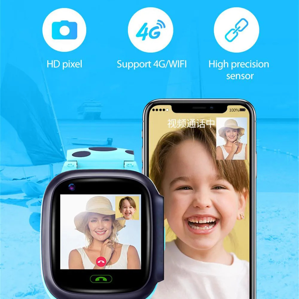 

Y95 Child Smart Watch Phone GPS Waterproof Kids Smart Watch 4G Wifi Antil-lost SIM Location Tracker Smartwatch HD Video Call
