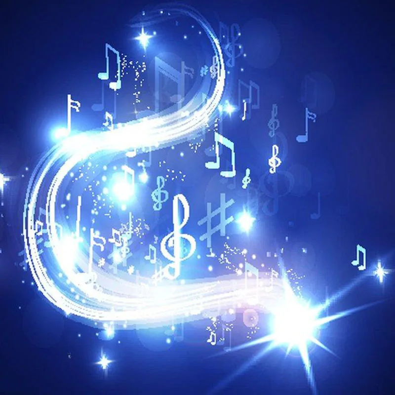 3D Алмазная вышивка крестиком светящаяся музыкальная нота рукоделие целиком из