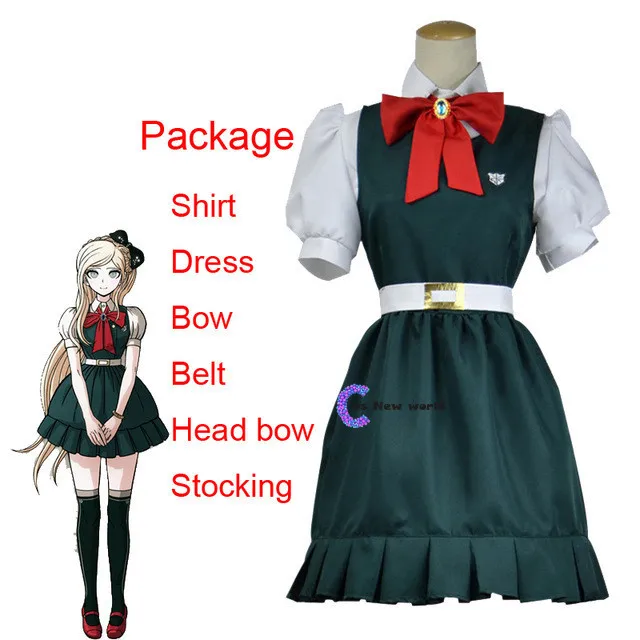 Аниме Danganronpa 2 Nanami Chiaki Коидзуми Mahiru Mikan Tsumiki Косплэй костюм Mioda Униформа Ибуки