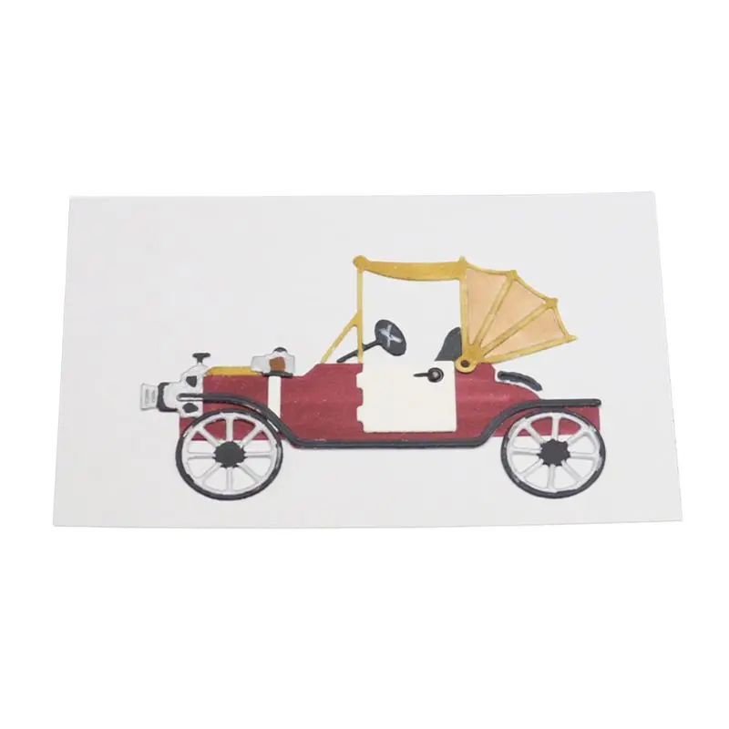 

Car Metal Cutting Dies Stencil DIY Scrapbooking Album Stamp Paper Card Embossing Decor Craft
