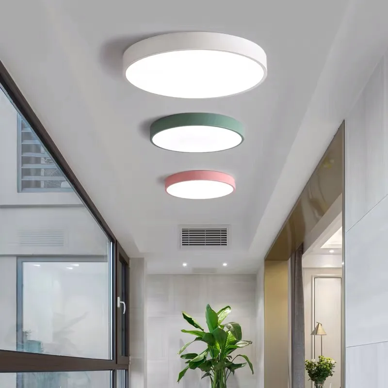 Светодиодные потолочные светильники современный круглый потолочный светильник