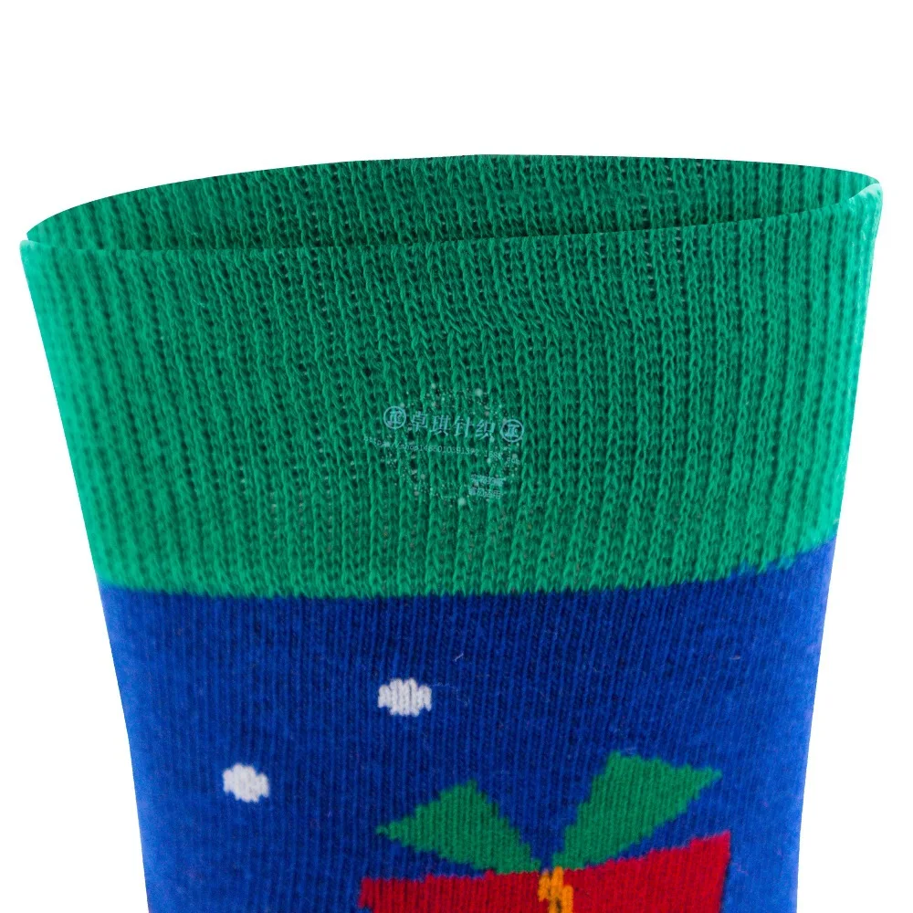 

Fall 2021 Christmas Stockings Santa Claus Socks Elk Tube Socks Gift Men's Socks Puppy Women's Socks 1Pair