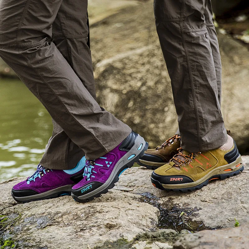 Classic Non-slip Professional Hiking Shoes Men Outdoor Couple Sport Shoes for Trekking Climbing Men Tactical Shoes Trainers 2020