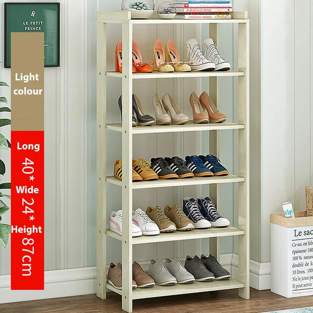 40 см Стойка для обуви простая влагостойкая деревянная стойка хранения дома