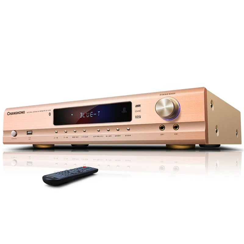 Усилитель C12 AV 5 1 каналов 900 Вт HD Bluetooth караоке волокно коаксиальный APE без потерь