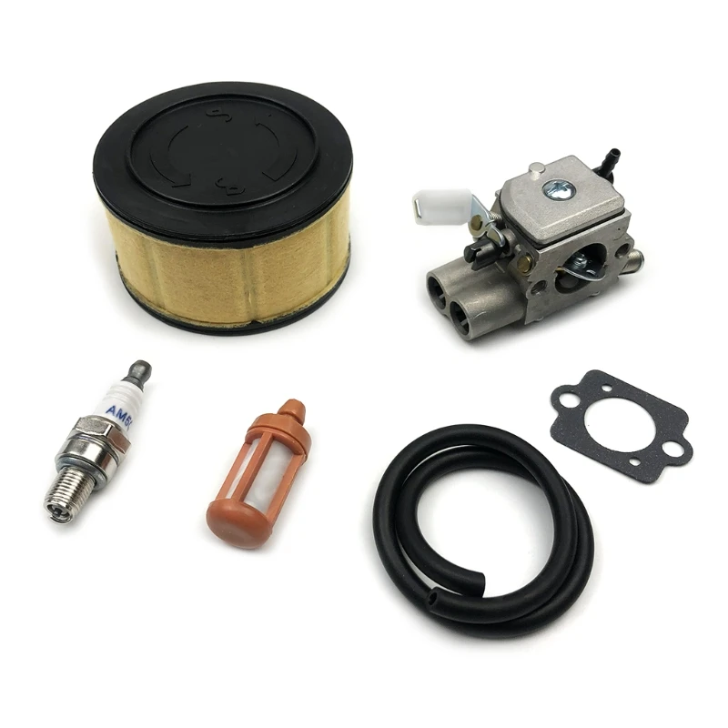 

Carburetor Air Fuel Filter Line Spark Plug Carb Gasket Kit for MS251 MS251C Chainsaw Accessories