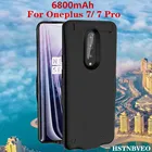 Чехол HSTNBVEO с внешним аккумулятором, 6800 мАч, для OnePlus 7 Pro