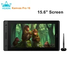 Графический монитор Huion Kamvas Pro 16, планшет для рисования, экран 15,6 дюйма, цифровые планшеты, дисплей для рисования с безбатарейным стилусом
