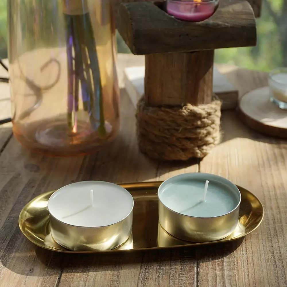 95 шт. алюминиевые подсвечники для свечей пустые самостоятельного изготовления с