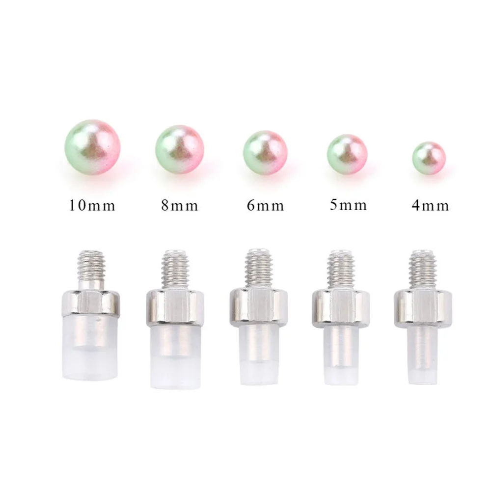 1 Набор инструментов для изготовления жемчуга 5 размеров полимерные бусины