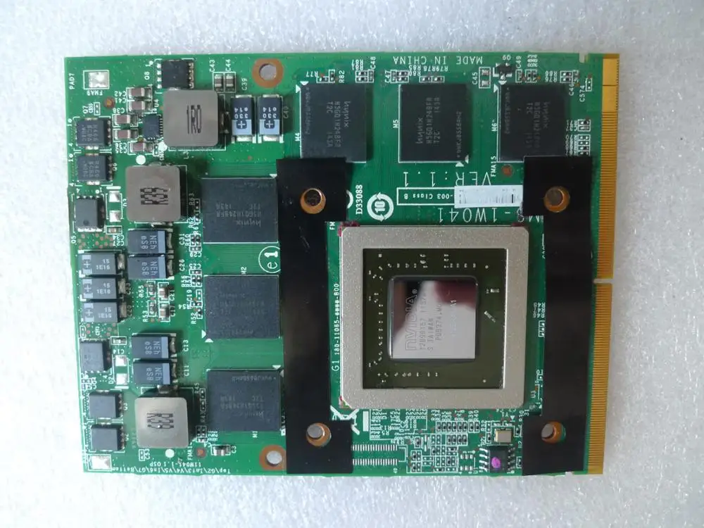 Kai полный оригинальный GTX560M VGA Видео карта плата MS 1W041 для GT60 GT70 GT780 CR660 графическая