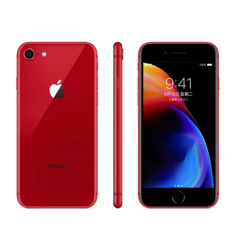 At& T версия Apple iPhone 8 A1905 LTE мобильный телефон 4," 2 Гб ОЗУ 64 Гб/256 Гб ПЗУ отпечаток пальца iOS 11NFC 1821 мАч мобильный телефон