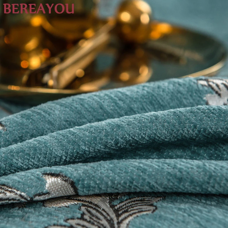 Роскошные Чехлы для диванов гостиной шенилл жаккард толстый защита