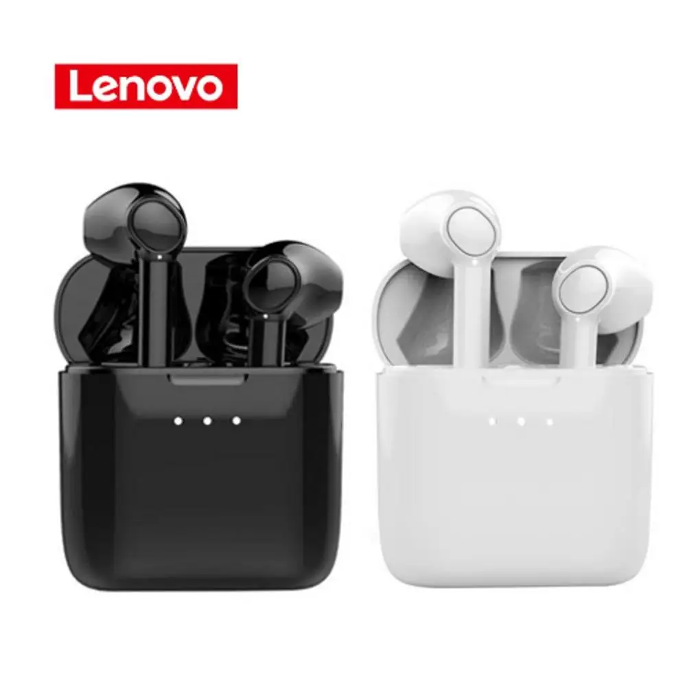 

Беспроводные наушники Lenovo Qt83 TWS, Bluetooth 5,0, водонепроницаемые спортивные стереонаушники HD с микрофоном и шумоподавлением для телефона