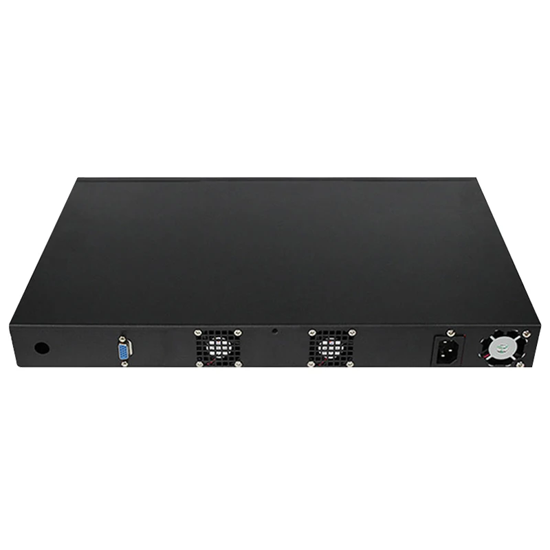 1U стойка для монтажа Intel Xeon E3 1225 B75 6LAN Core Barebone брандмауэр pfsense Мини ПК minicomputer Mikrotik 2