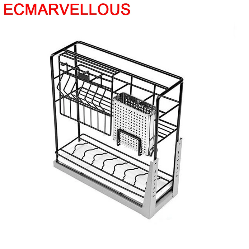 Cestas Para Organizar Pantries Cocina Organizador органайзер для кухни из нержавеющей стали Cozinha