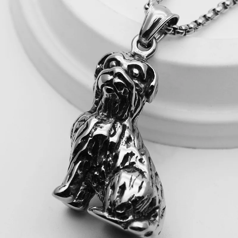 Винтажные модели животных из нержавеющей стали 100% ожерелья для женщин и мужчин