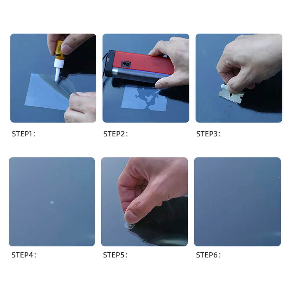 Набор для ремонта ветрового стекла набор инструментов быстрой фиксации