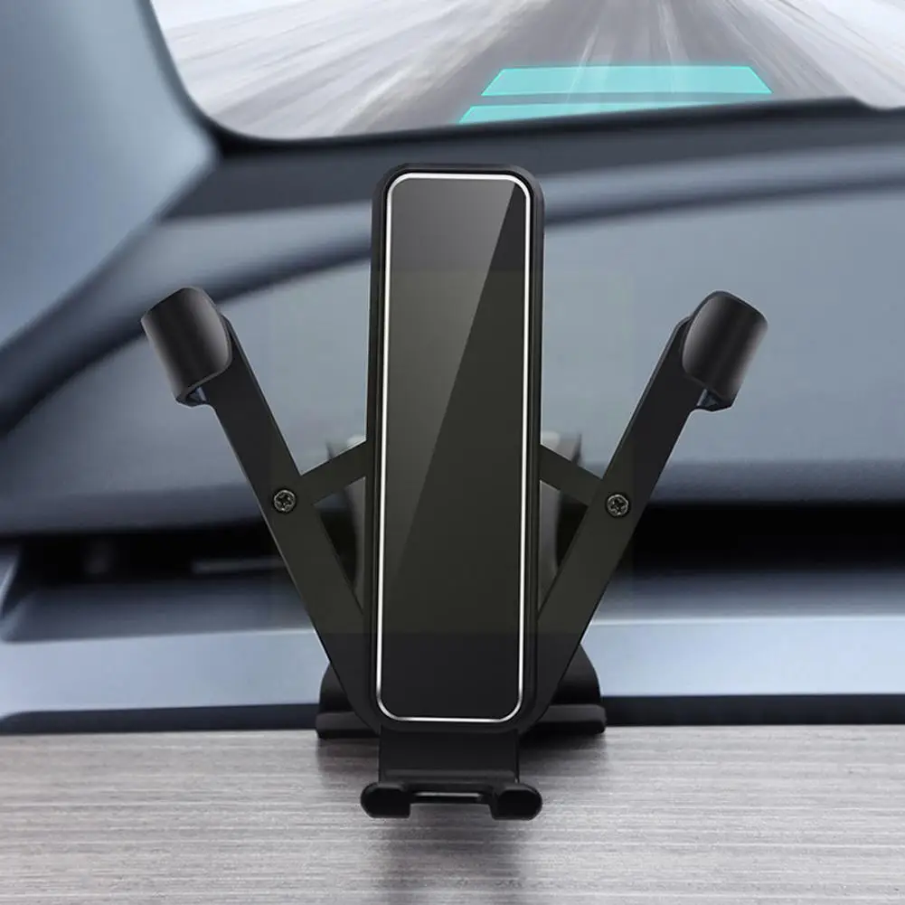 

Mobile Phone Car Gravity Holder Navigation Screen Anti-shake Car Phone Holder Suitable for Tesla Model 3/Y S5U5