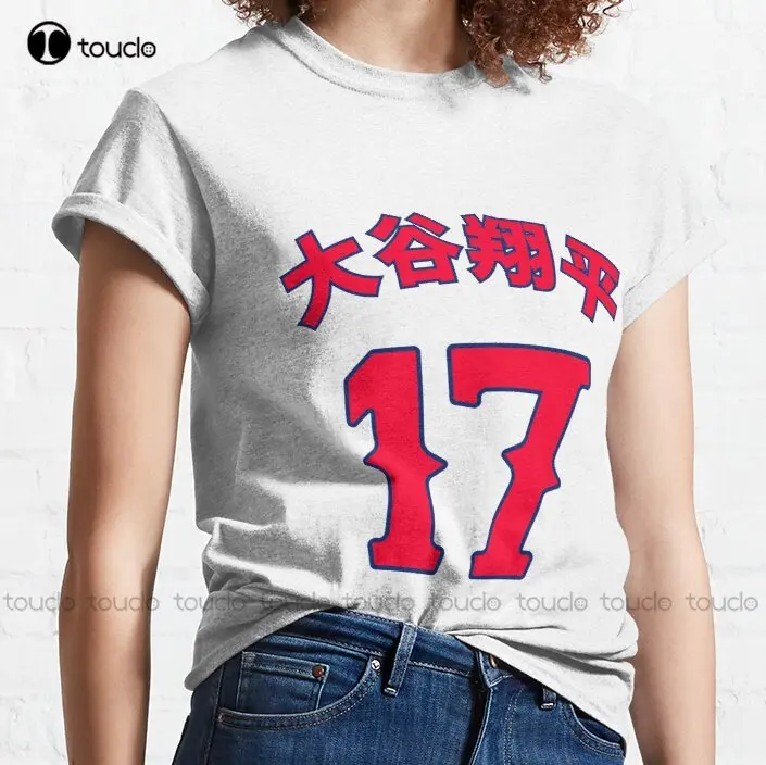 

New Shohei Ohtani Number 17 Classic T-Shirt Cotton Tee Shirt S-5Xl Unisex