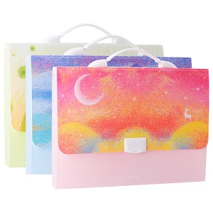 Папка-органайзер для файлов, 13 карманов, с ручкой