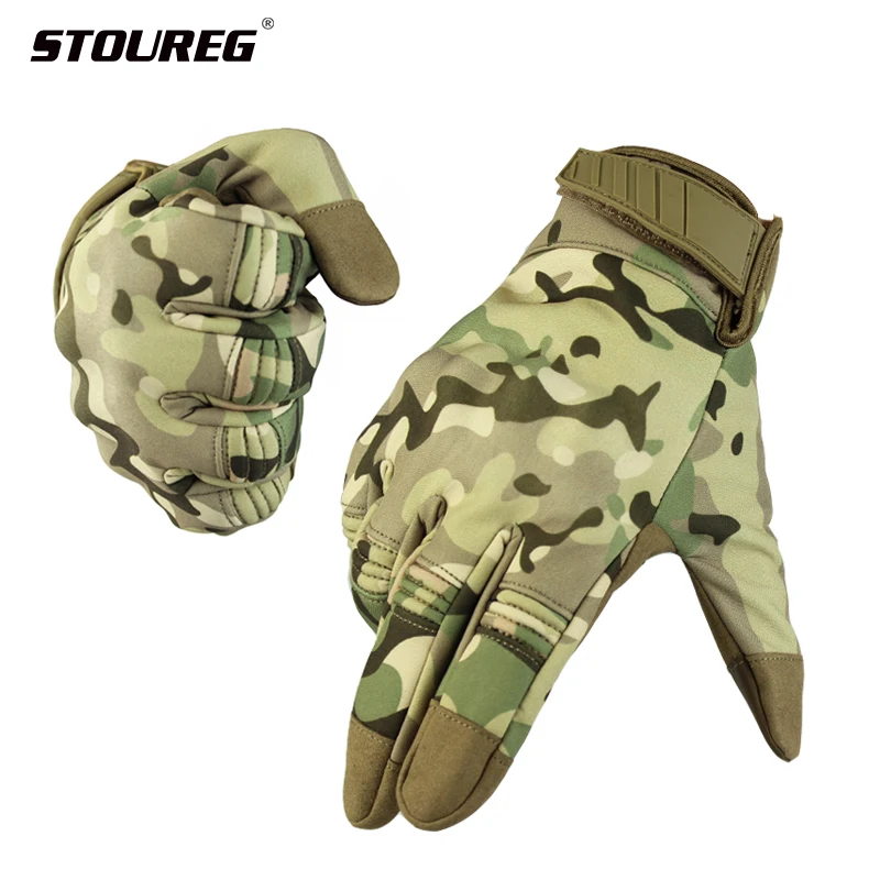 Водонепроницаемые мужские перчатки с сенсорным экраном военные тактические