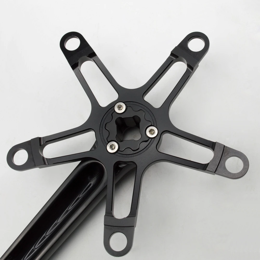 Складной Кривошип велосипеда из алюминиевого сплава с ЧПУ 170 мм квадратное