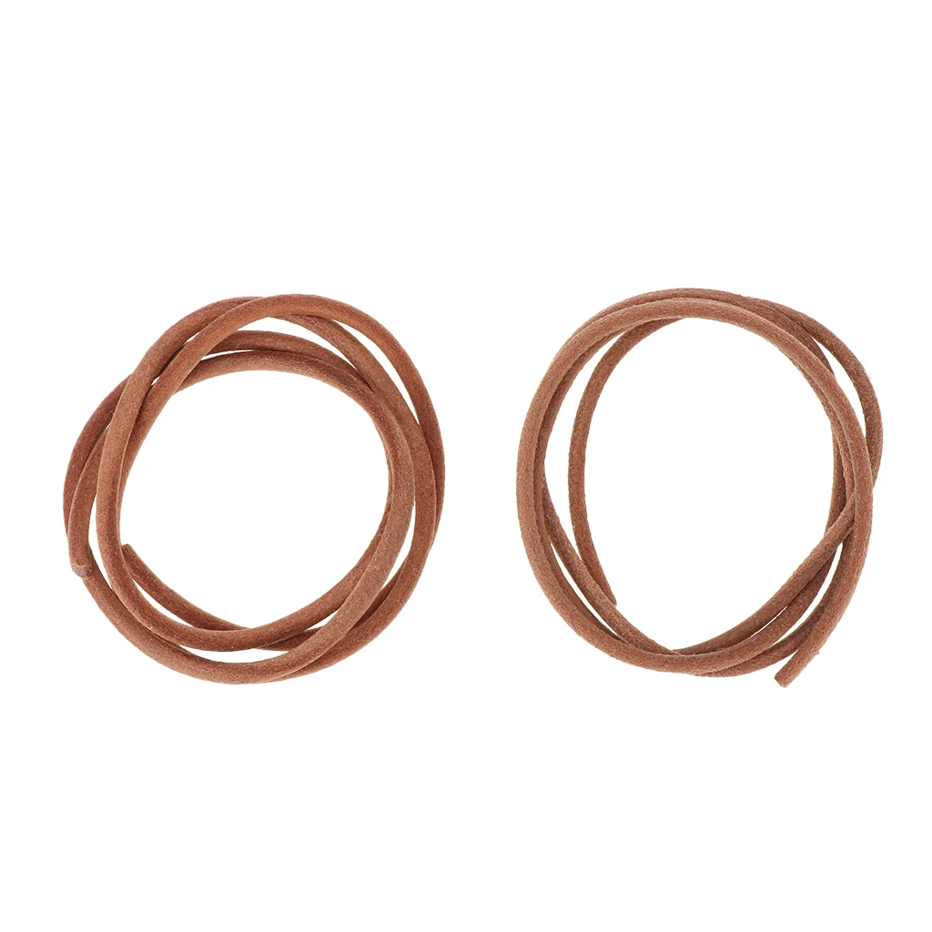 

1m Leather Cord Round String Rope Jewelry Bracelets Making Accessories 5mm