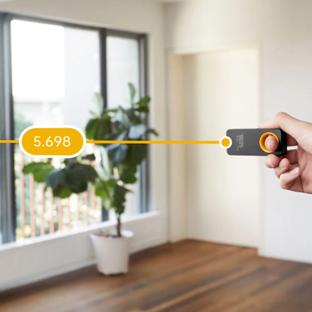 

HOTO Laser Tape Measure Smart Laser Rangefinder Intelligent 30M OLED Display Laser Distance Meter Connect To Mobile Phone