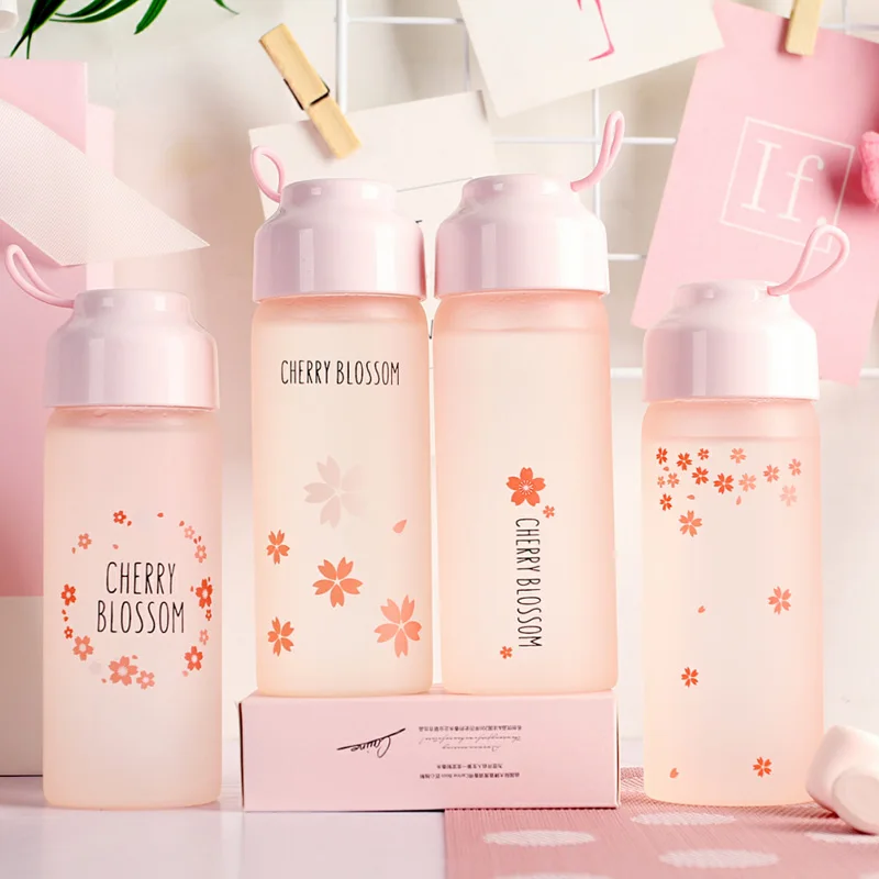 Новые креативные цветные стеклянные бутылки для воды с высоким содержанием