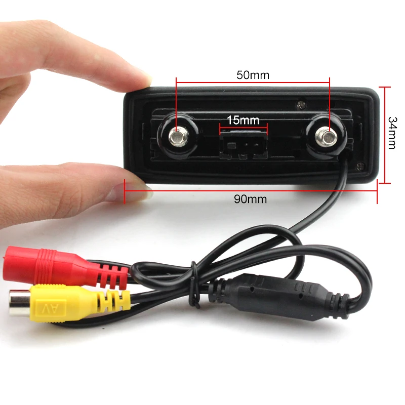 Sinairyu траектория Автомобильная камера заднего вида с ручкой для багажника ночное