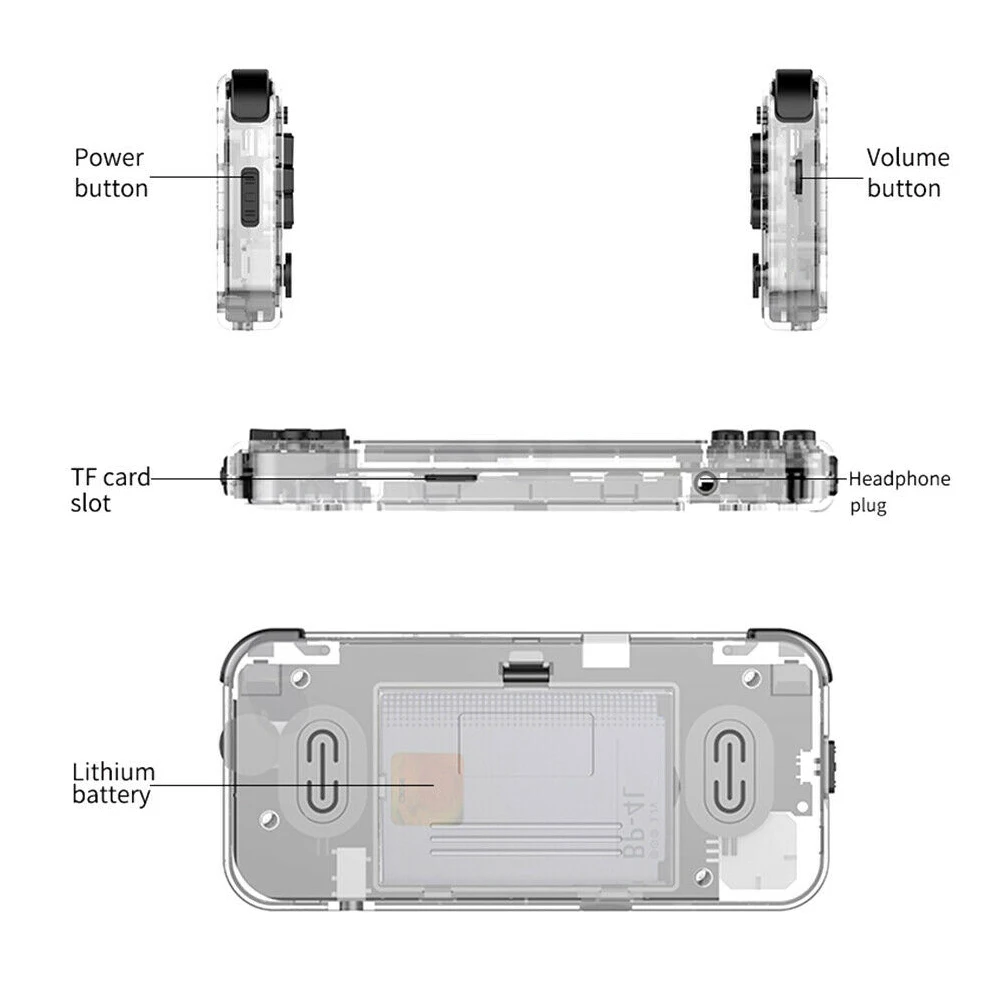 

Q90 Portable HD 3.0 Inch Entertainment Home Travel Kids Gift Music Play Video Game Console Built In 2000 Games Handheld For PSP