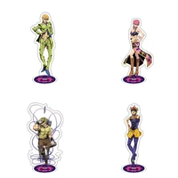 2021 hot anime jojos bizarre adventure acrylic figure stand card model action character fans collection toy gift for friend
