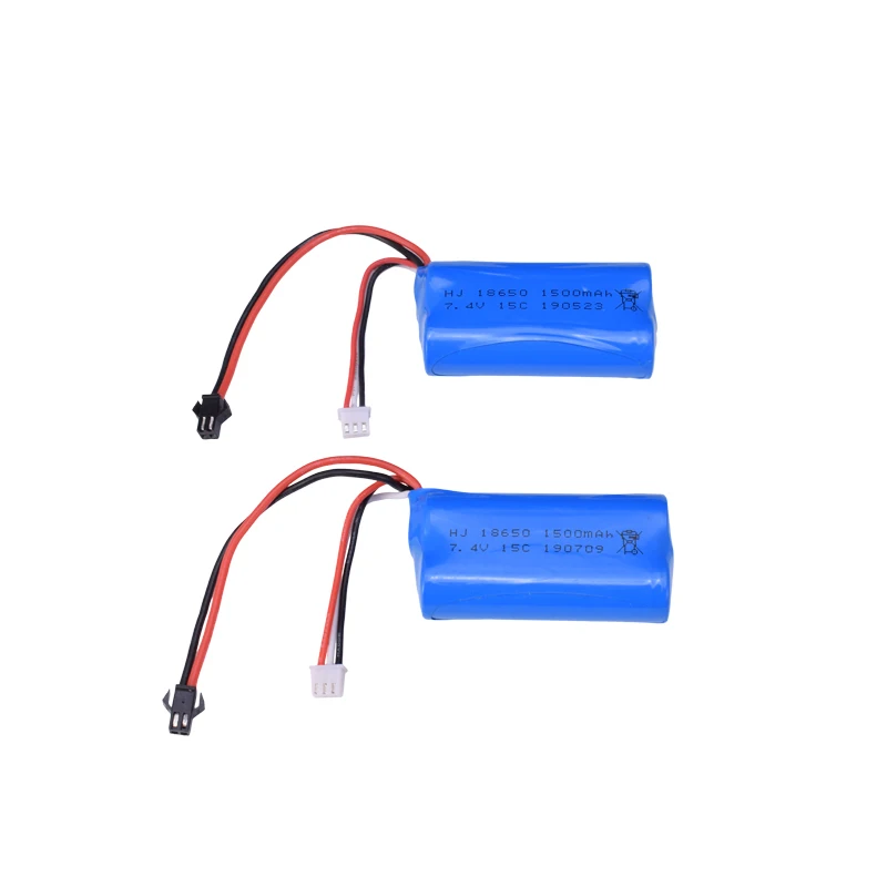 2x 74 в 1500 мач 15c 18650 литий ионная батар