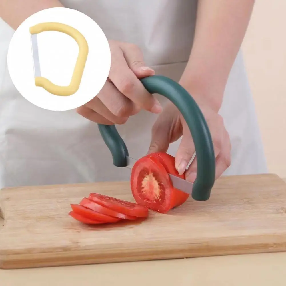Attractive Vegetable Cutter Effective Portable Fruit Chopper Ergonomic Anti-slid Handle Knife | Дом и сад