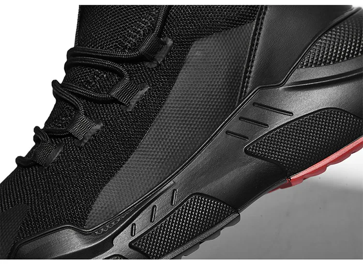 SUROM Flyknit кроссовки Мужские дышащие легкие сетчатые мужская обувь повседневная черная Уличная обувь на шнуровке Zapatillas Tenis Masculino Adulto