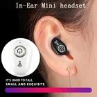 Умные наушники-вкладыши Mini, Беспроводная Bluetooth-совместимая спортивная Гарнитура, невидимая стерео мини-гарнитура TWS, наушники-вкладыши
