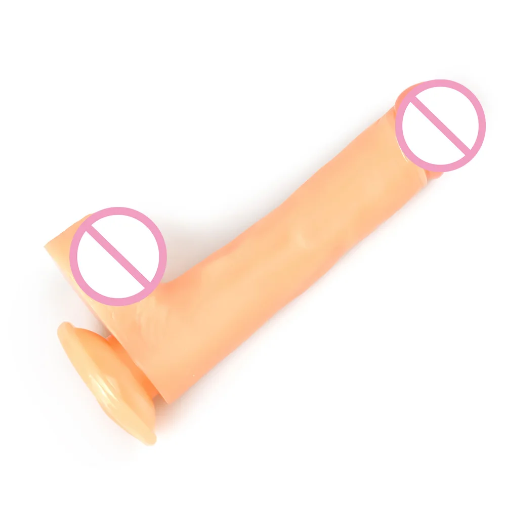 YUECHAO толстый большой фаллоимитатор анальный и пенис присоска секс игрушки для