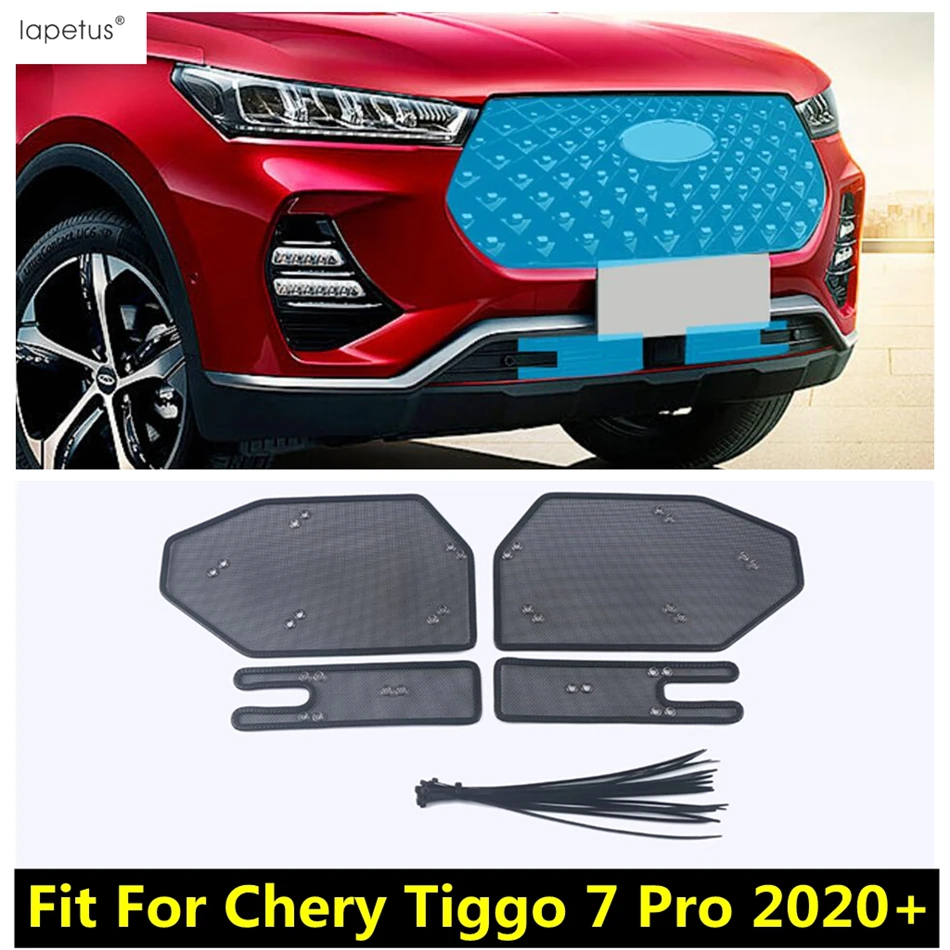 

Car Front Grille Insert Insect Screening Mesh Net Water Tank Engine Protection Trim Accessories For Chery Tiggo 7 Pro 2020 2021