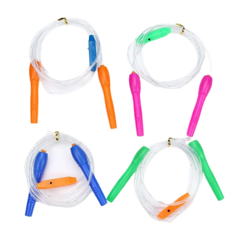 

8pcs Kids Light Up Jump Rope Skipping Rope Sports Toy Outdoor
