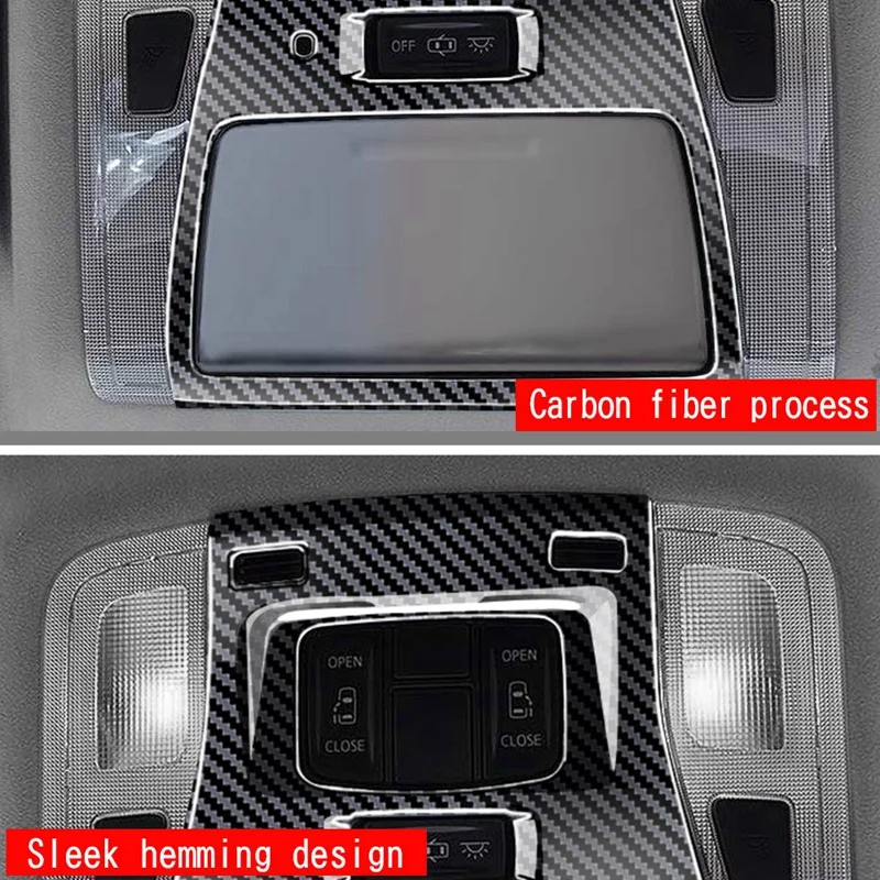 

Car Reading Lamp Decoration Frame Reading Light Stand Car Roof Reading Lamp Trim for Toyota Alphard 2015 2020 Vellfire