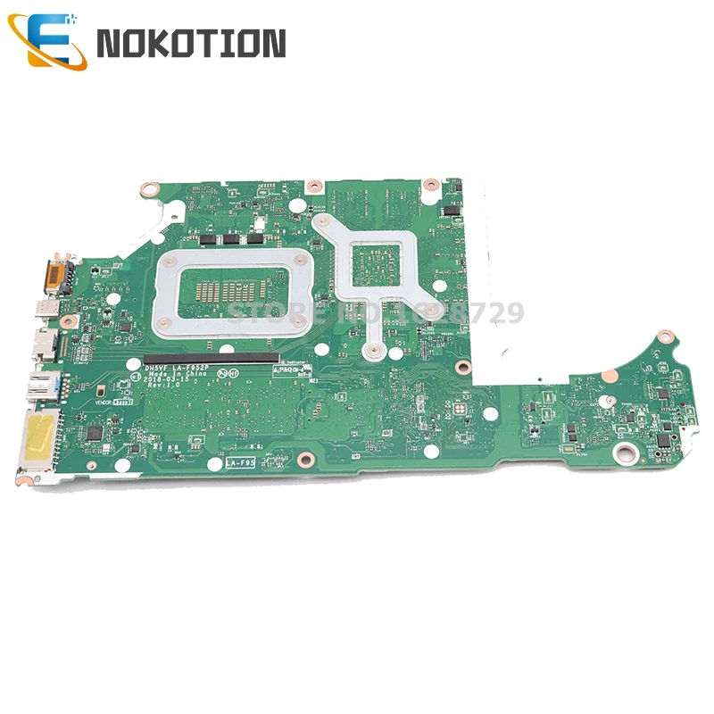 NOKOTION материнская плата для ноутбука acer AN515-52 AN515 DH5VF LA-F952P основная плата GTX 1050 GPU SR3YY I7-8750H Процессор полный тест