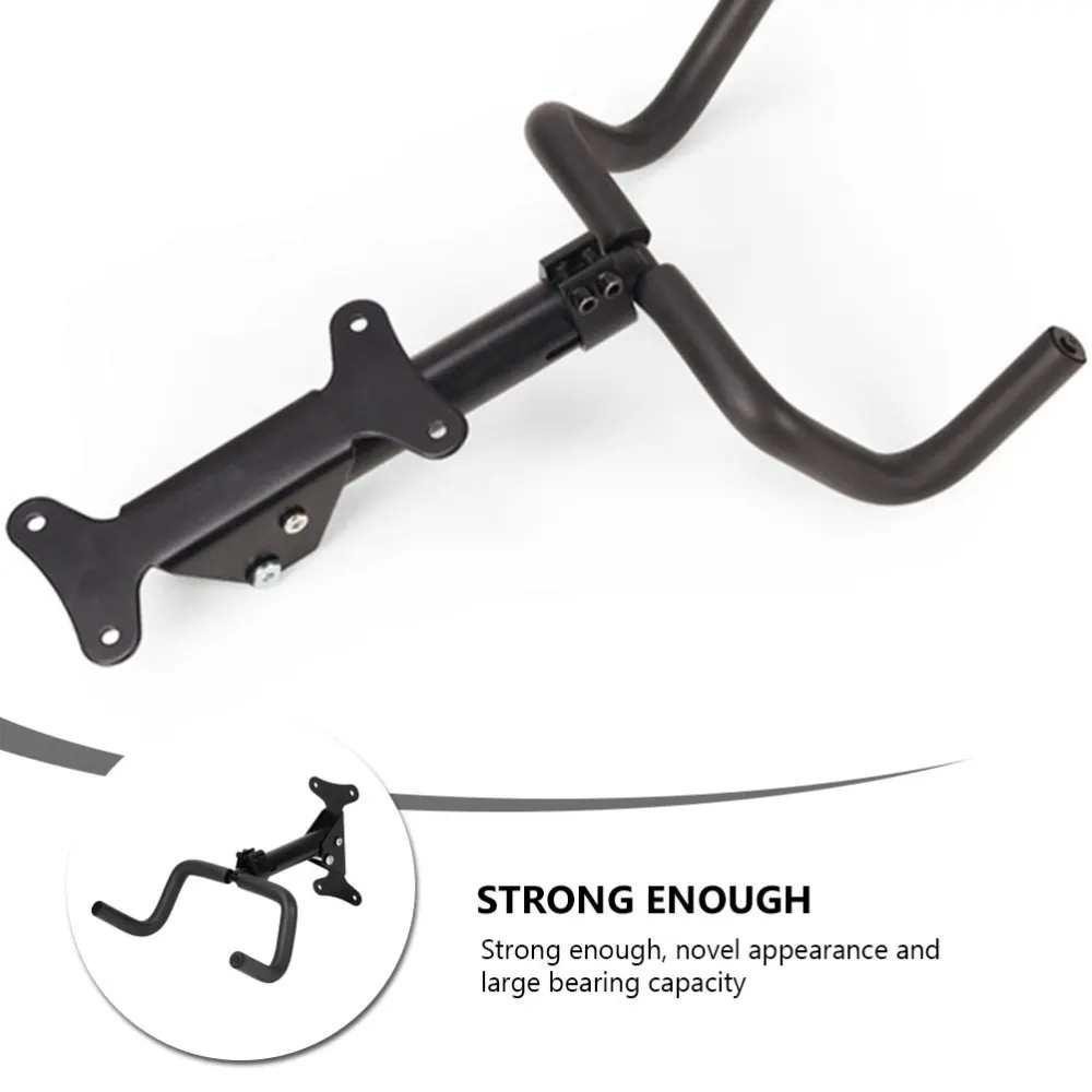 

Bike Folding Wall Hanger Adjustable Rack Wall Mount Mountain Bike Hook